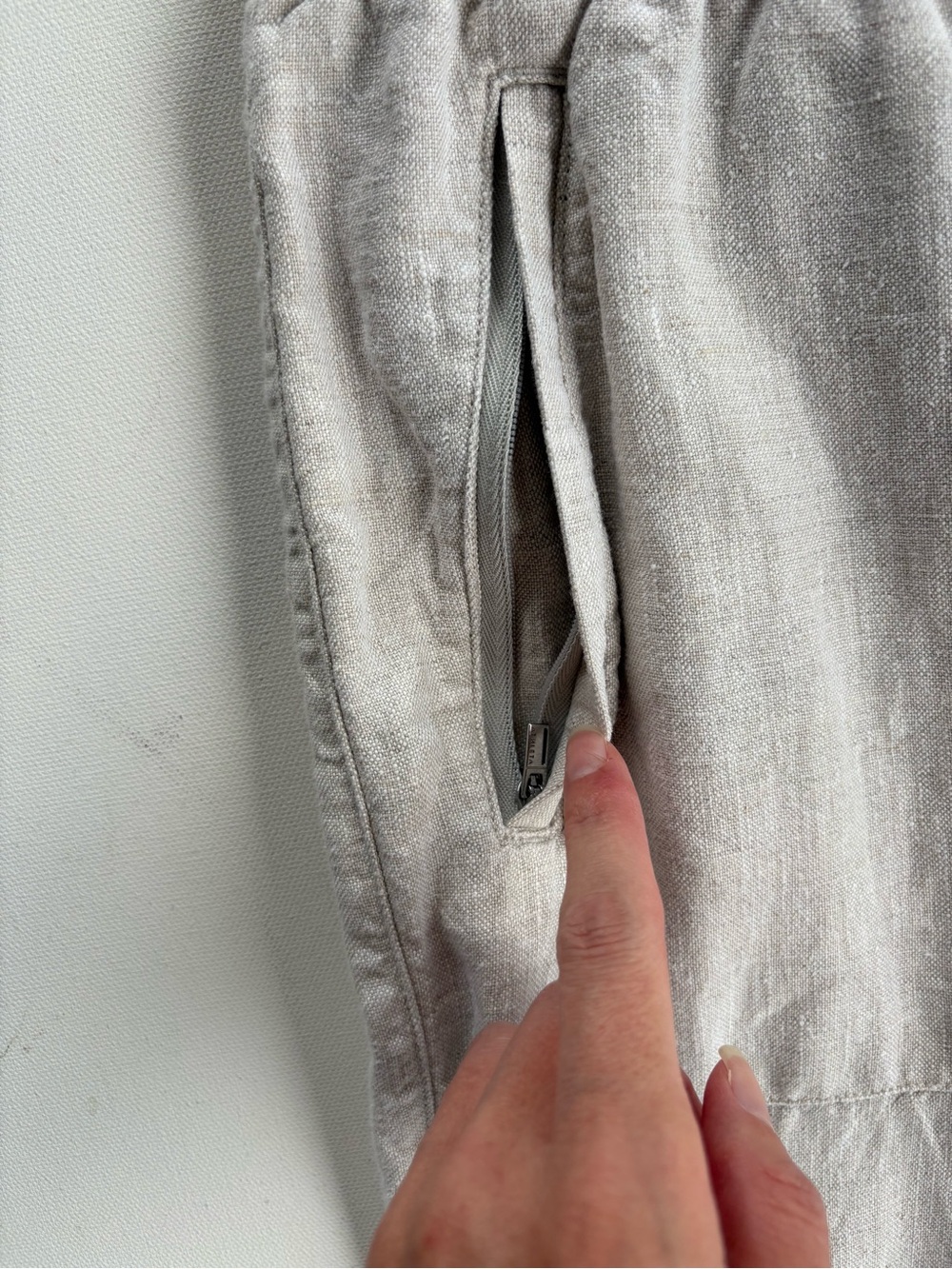 Athleta Retreat Wide Leg Linen Pants - Picture 7 of 14